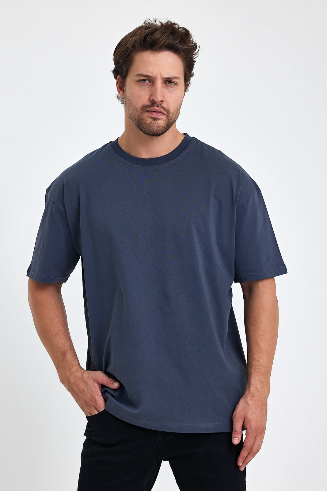 Baskısız Oversize Tişört